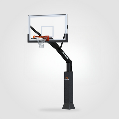 72" Fixed Height Hoop - Glass Backboard