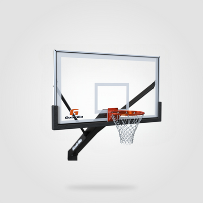 72" Fixed Height Hoop - Glass Backboard