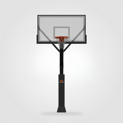 72" Fixed Height - Perforated Steel Backboard