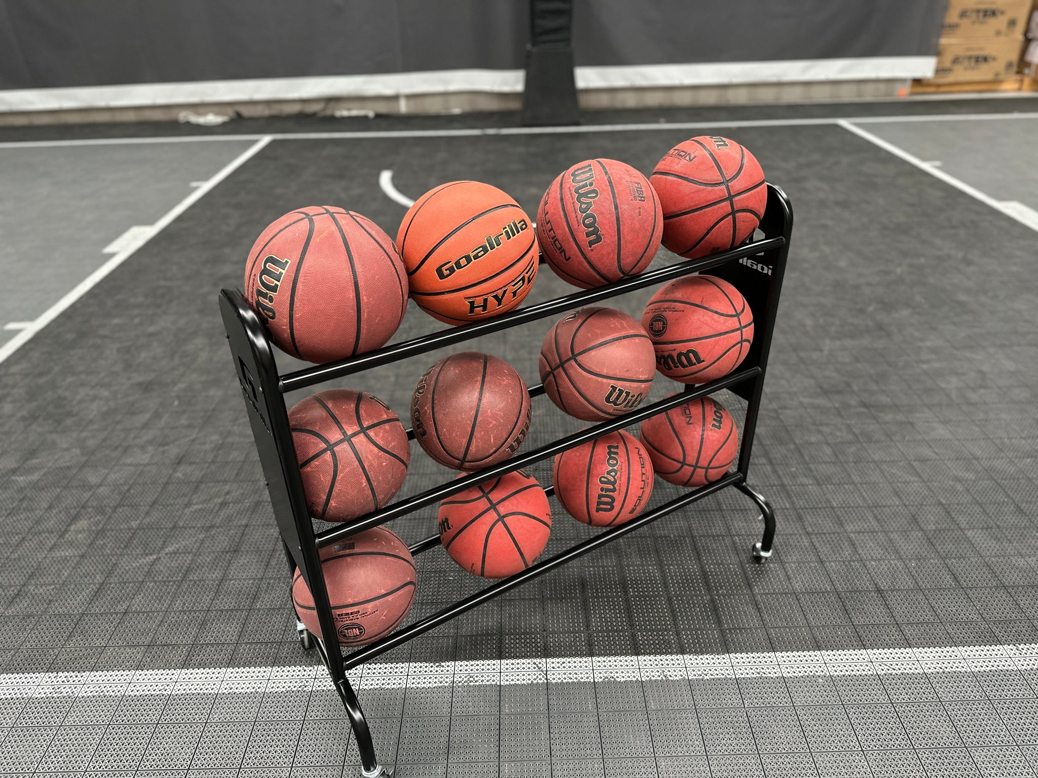 **ON BACKORDER** GOALRILLA Heavy Duty 12 Ball Rack